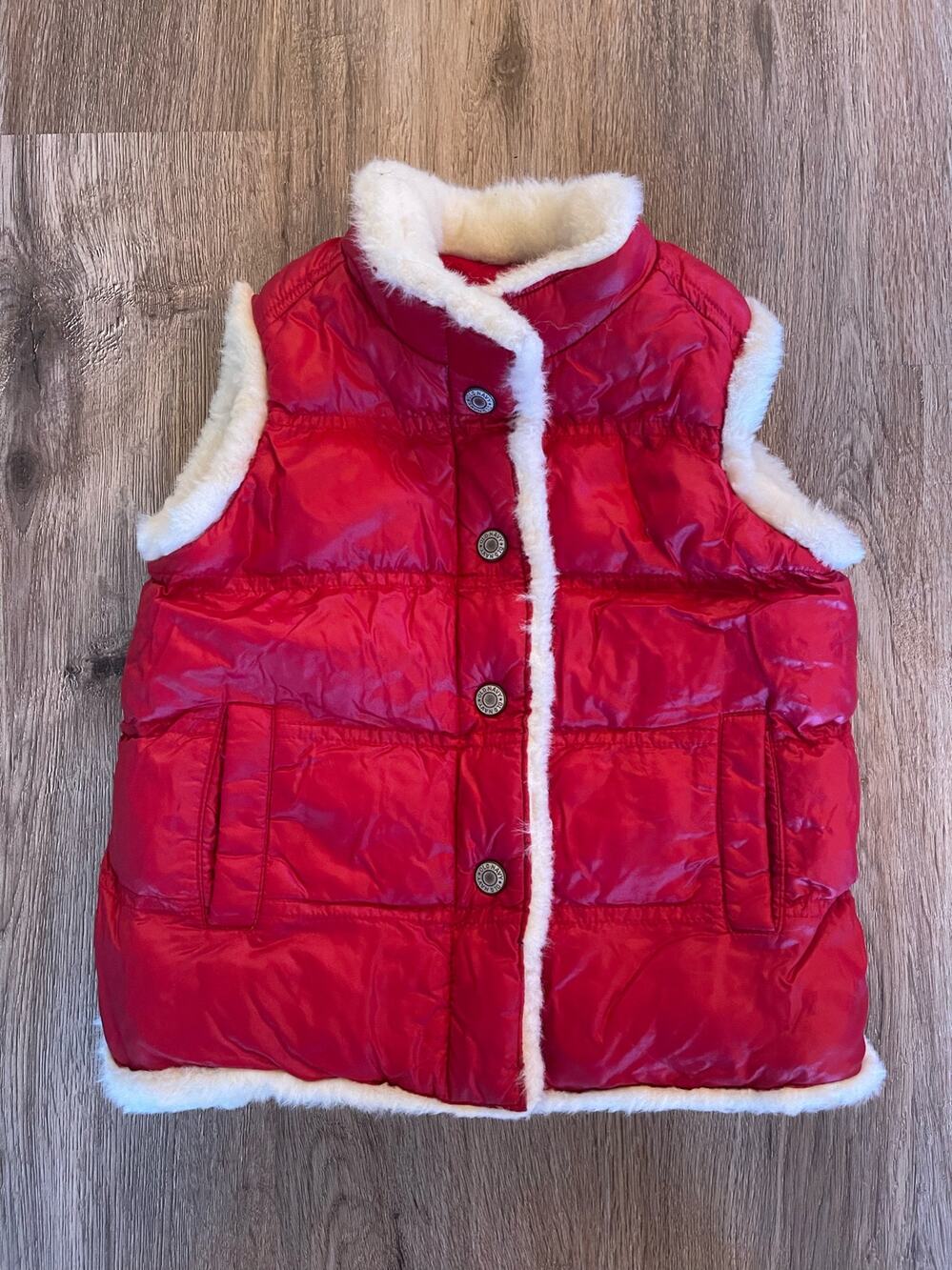 Red Children’s Vest Size 5T Old Navy